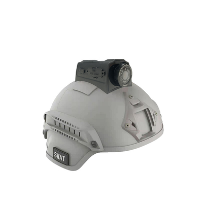 4G軍の戦術的なヘルメットのカメラ二重レンズ1080Pリアル・ライブの流出
