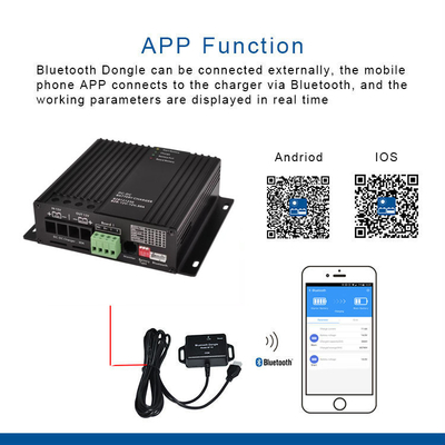 RVのボートのヨットのための12V 30A DCの充電器Aluminm材料