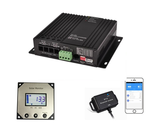 RVのボートのヨットのための12V 30A DCの充電器Aluminm材料