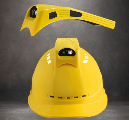 4G建築現場の炭鉱会社のための生きている流出のABS構造のヘルメットのカメラ