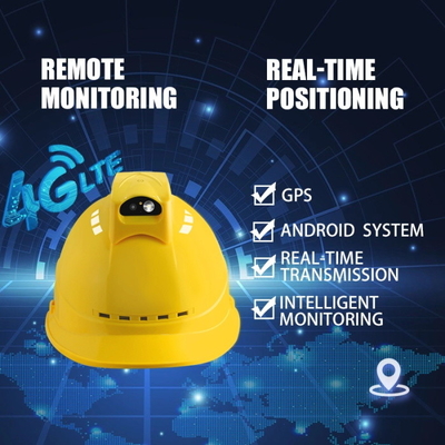 Constructonの場所のための生きている流出のABSスマートなヘルメットのレコーダーの安全保護