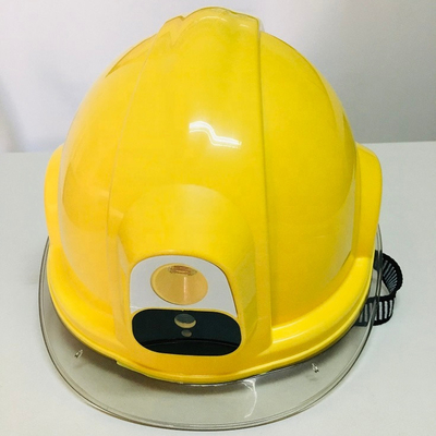 4Gスマートな安全ヘルメットのカメラのABSは住んでいて採鉱のヘルメットのための生きている音声を流す