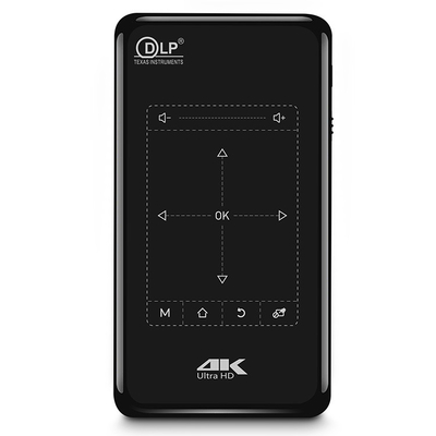 DLP スマート ミニ プロジェクター ROHS 証明の 20000 時間のランプ寿命