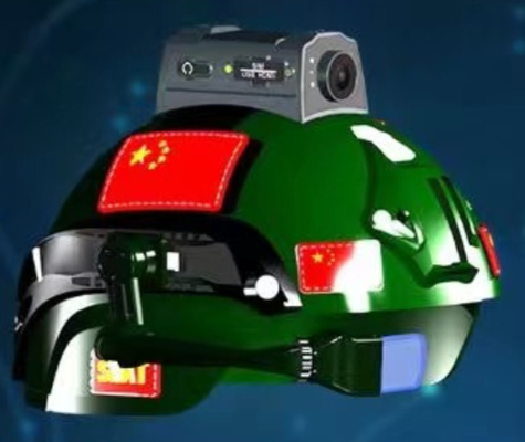軍の戦術的なヘルメットPTTの通話装置GPSの追跡の個人的なボディ カメラ