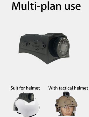 4G GPSの戦術的なヘルメットのカメラの生きている流出のヘルメットのヘルメットのカメラ