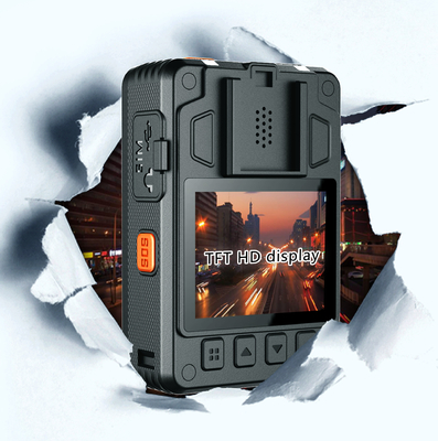 WIFI 4Gのボディによって身に着けられているカメラ2.0のインチLCDの表示の夜間視界SOS GPS