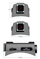 205g携帯ヘルメットカメラ 3G 4G Wifi 4000mAh戦術ヘルメットレコーダー