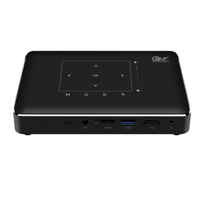 LEDライトタイプ ミニポータブルプロジェクター 家族シアター会議用のハンドヘルド