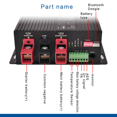充電 DC バッテリー 充電器 30A ブルーツepo_Latnepo_Latn 390W Pvmax 12V メイン バッテリー ソリューション