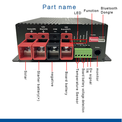 DC12V 30A ブースター充電器 ソーラー充電器 コントローラー 冷蔵庫電源