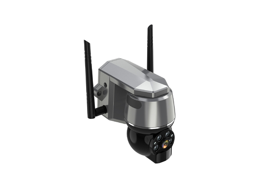 4G ソーラー CCTV カメラ Hi3518E SoC スピーカー 広い視角 120度
