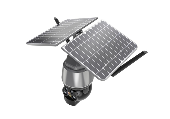 4G ソーラー CCTV カメラ Hi3518E SoC スピーカー 広い視角 120度