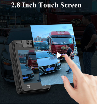 人工知能 顔認識 警官体内カメラ 2 Way トーク ナイトビジョン アンドロイドシステム