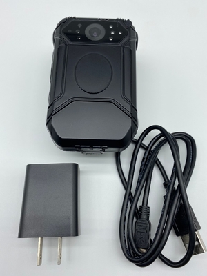 64G IP66 警察用ボディカメラ 1.5W LED 120度角度