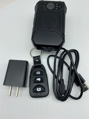 64G IP66 警察用ボディカメラ 1.5W LED 120度角度