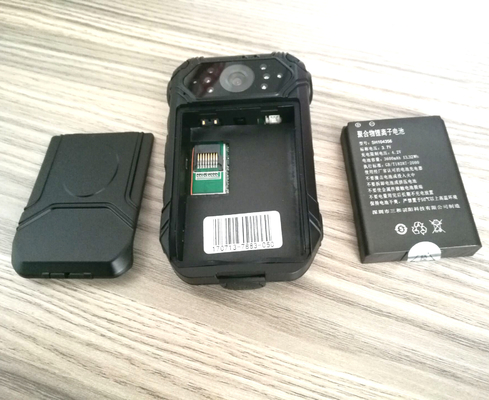 4G警察ウェアラブルHDボディカメラ 警備員 個人DVRカメラ