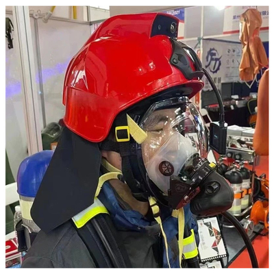 4G統合熱画像センサー 安全救助ヘルメットアクションカメラ 強力なMTK 6739チップセットで動いています
