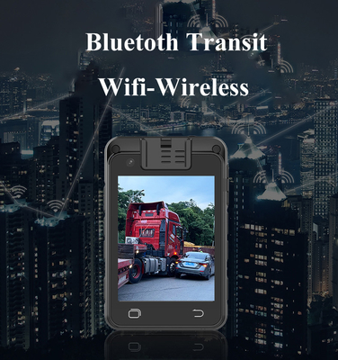4G IP67 防水警察用ボディカメラ リアルタイムモニタリング WiFi接続