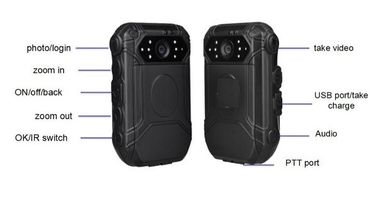 防水警察身に着けているボディ カメラ、Gpsの追跡者のカメラROSHは承認した