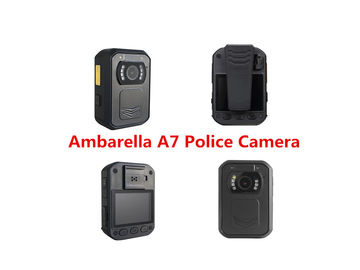 1080P警察のビデオ・カメラAmbarella A7のボディすり切れたカメラ5MP CMOSセンサー