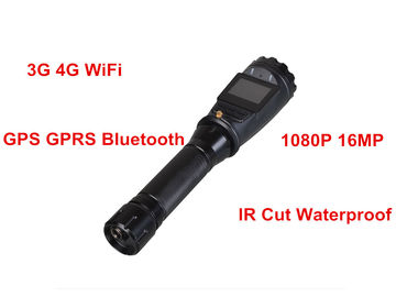 3G / 3600のMAH電池が付いている4G警察の保証懐中電燈MTK8735のチップセット