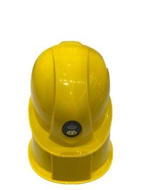 Hdの安全4Gヘルメットのカメラ黄色い色MTK8735のチップセットの取り替え可能な3300MAh電池