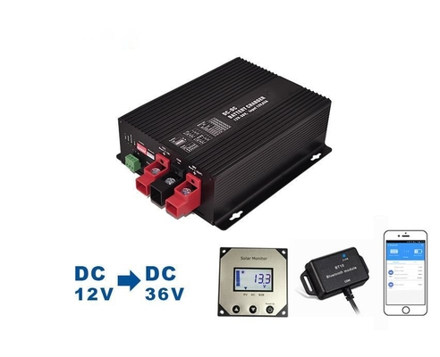 48V 板電池 定位電圧 DC12V から 48V 電池 充電器 自動消費電流 35 MA 最大出力電流 15.4A