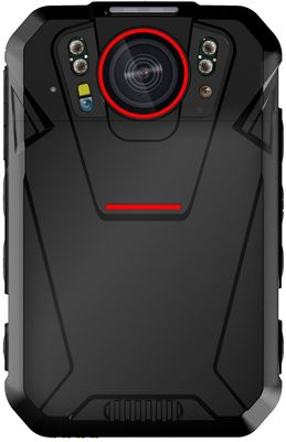 高解像度4G防水警察装着型カメラ（GPS追跡およびCMSV6プラットフォームソフトウェア搭載）