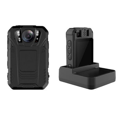 4K HD アンドロイド・ボディウェアレスのカメラ 警備員 2500 Mah バッテリー 4 ホワイト LED