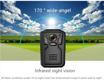 32GB記録的なビデオ可聴周波映像で造られる5000Mah電池4G HDボディ カメラ