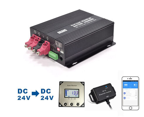 2026 新しい 24V-24V B2B 50A MPPT 30A デュアル入力 DC およびソーラー バッテリー充電器