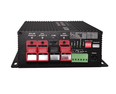 2026 新しい 24V-24V B2B 50A MPPT 30A デュアル入力 DC およびソーラー バッテリー充電器