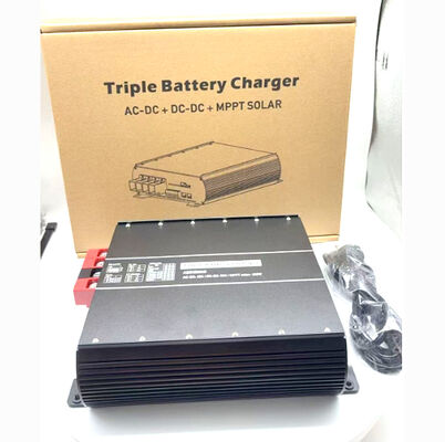 AC110-240V バッテリー充電器 DC-DC 12V30A MPPT 12V/20A