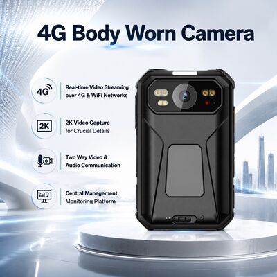 4G WiFiライブストリーミングボディ着用カメラ B28 Rtsp Rtmp Onvif