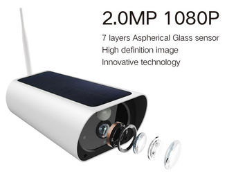 夜間隔850nm IR光線のWifiの保安用カメラの太陽電池1080P COMSセンサー