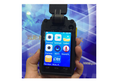 4G警察ボディすり切れたカメラ/2.8インチは140度が曲げる防水IP66 Wifiの保安用カメラを選別する