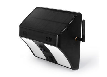 PIRの動き検出2MP WiFi IPのカムコーダーが付いているPirのフラッドライトの太陽動力を与えられた隠されたカメラ