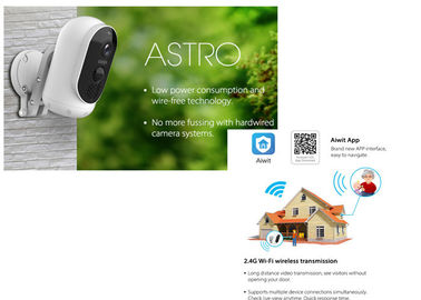 1080P WiFi IPのカメラの屋外の無線保証電池充満カメラの可聴周波監視PIRの動き検出SDカード