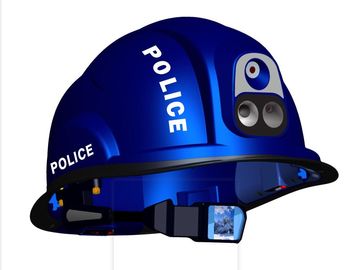 赤外線熱オートバイ2.4インチの安全ヘルメットのカメラ