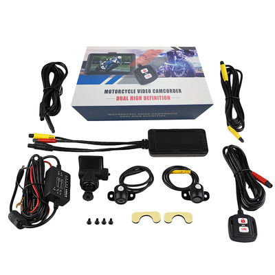 180mAH MJPG 1080PのオートバイDVR Dashcamを記録するループ