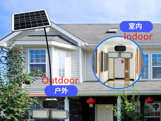 LEDライトIP66 3.6MMレンズ12000MAH 4Gの太陽電池のカメラ