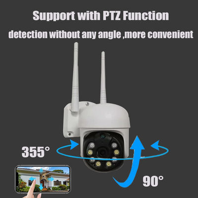 PIRと防水WIFI CMOS RTSPの夜間視界CCTVのカメラ