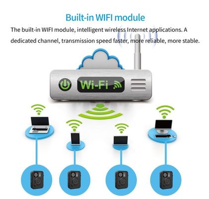 AESの暗号化EIS GPSボディすり切れたカメラ4000mah Gセンサー