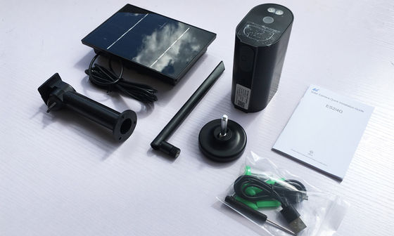 太陽電池パネルが付いている1080P 20fps PIR 4G Wifiの保安用カメラPTZ POEネットワーク カメラ4W