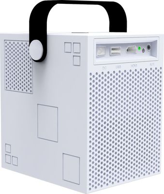 Mali400 MP2 50000H LED小型携帯用プロジェクターBluetooth 4.0 FCC