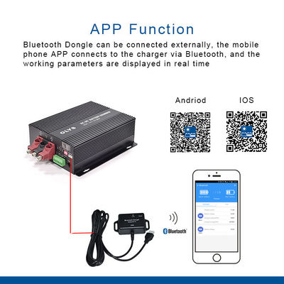 RVのための12V 60A DC-DCの充電器のコントローラーのBluetooth人間の特徴をもつIOS