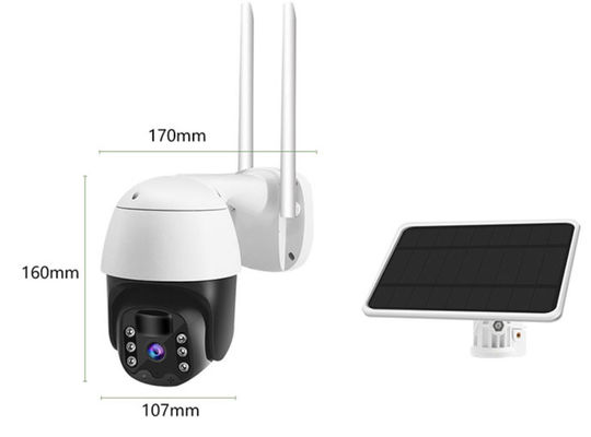 1080P Tuya 10m IR PTZの保安用カメラFCC H265 PTZのドームのカメラ