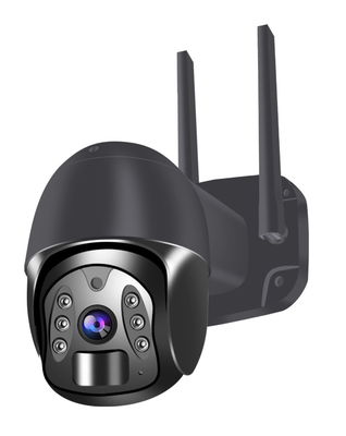 屋外WIFI PIRの太陽電池パネルのドームPTZの保安用カメラH265 Tuya HD