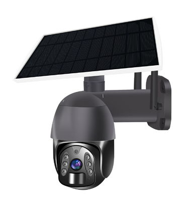 屋外WIFI PIRの太陽電池パネルのドームPTZの保安用カメラH265 Tuya HD