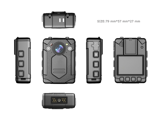 3200mAh警察ボディ カメラHD 1080Pドックの充電器との2インチ